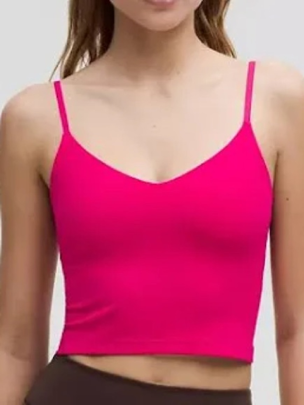 lululemon athletica Slim Spaghetti Strap Camisole - Bright Pink